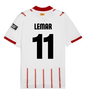 Girona Thomas Lemar #11 Domácí Dres 2025-26 Krátkým Rukávem Girona Thomas Lemar #11 Domácí Dres 2025-26 Krátkým Rukávem